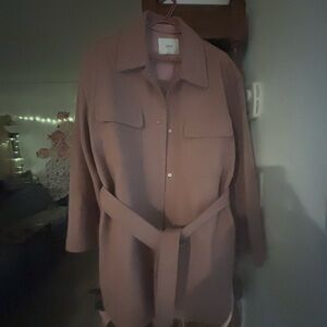 Wilfred Tan Belted Trench Coat